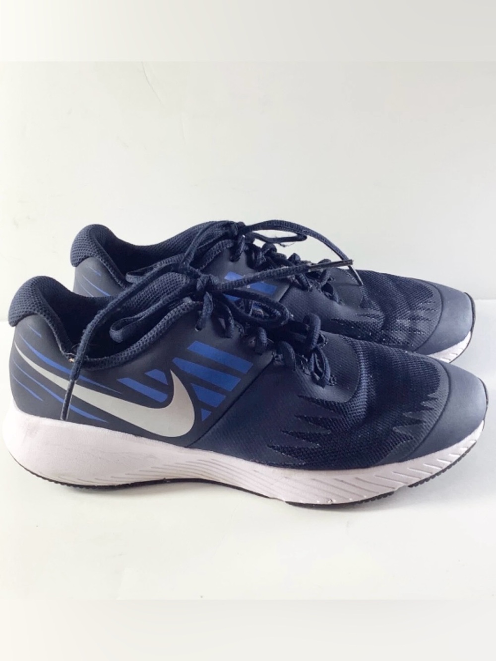 Nike Boys Star Runner 907254-406 Blue Running Shoes Sneakers Size 5.5 Y